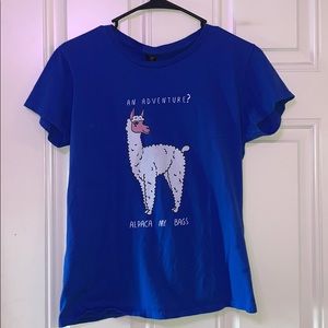 Alpaca graphic tee
